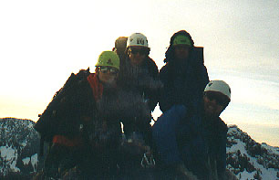 Summit shot, late in the day