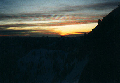 Sunset on Chair Peak