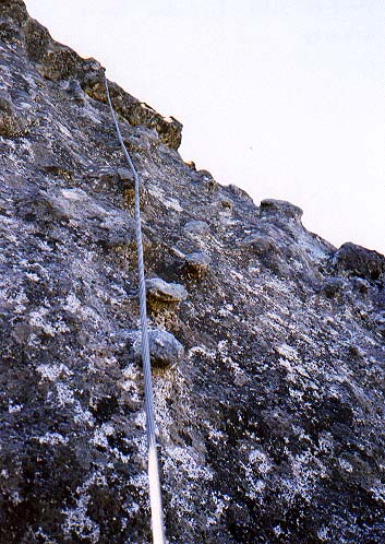 Some of the amazing chicken heads near the top of the climb