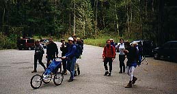 Most of the crew for the outing